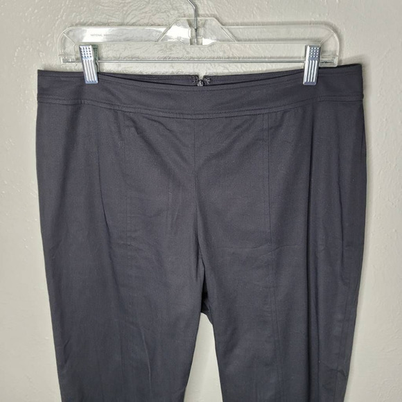 Linda Allard Ellen Tracy Womens Dress Career Pants Black slacks Stretch sz 12 - Picture 3 of 6